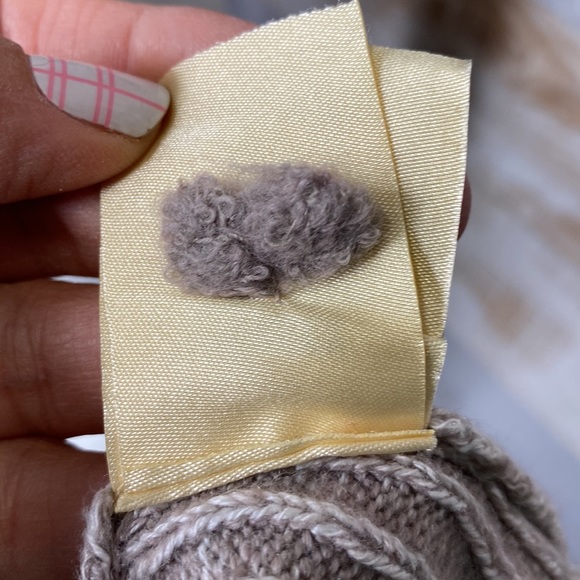 Anthropologie Sleeping On Snow Elene Asymmetrical cream size Medium - Picture 8 of 8